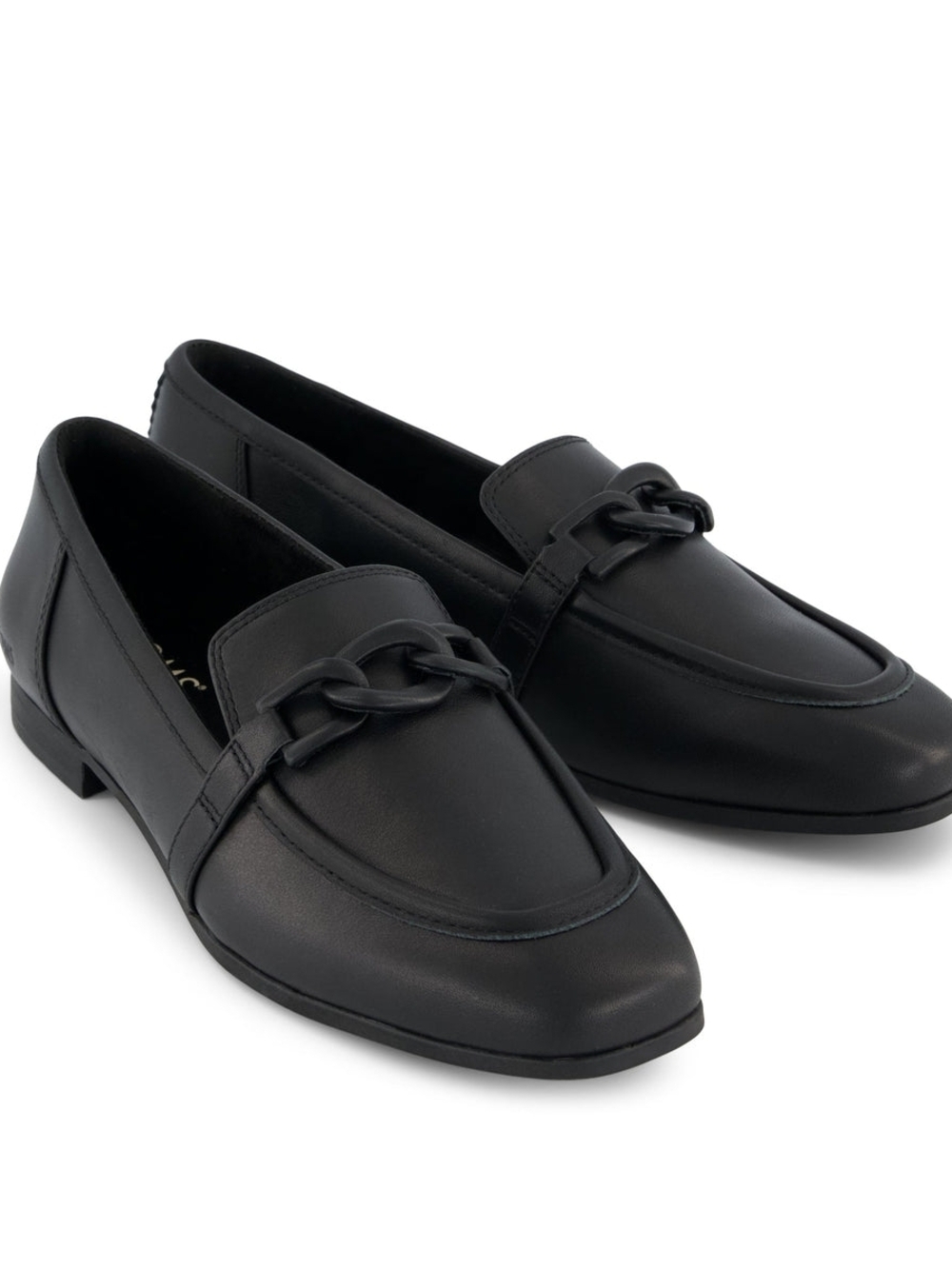 BNIB Toms Womens Black Lynette Chain Loafer 8.5